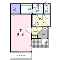 クラリスの物件間取画像